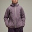 Lookbook Y-3 秋冬 2023 QTLD 加絨保暖外套 男女款 - 遺跡紫色 IP7937