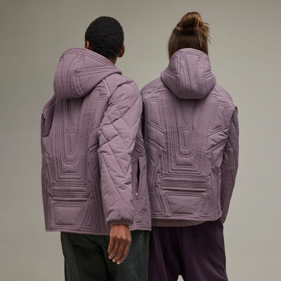 Y-3 秋冬 2023 QTLD 加絨保暖外套 男女款 - 遺跡紫色 IP7937 Sizing Y-3 秋冬 2023 QTLD 加絨保暖外套 男女款 - 遺跡紫色 IP7937