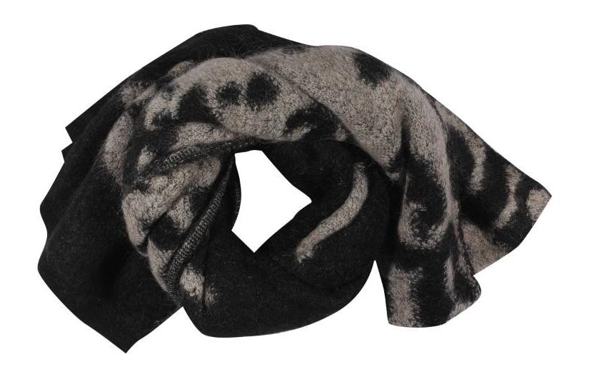 Order Y-3 Fashion Printed Warm Knit Scarf Black HM8324BLACK
