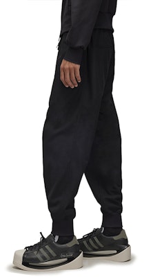 Y-3 Celana Panjang Flanel Kasual Minimalis Pria Warna Hitam. IZ1878 Shop Y-3 Celana Panjang Flanel Kasual Minimalis Pria Warna Hitam. IZ1878