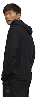 Y-3 Hoodie Jaket Flanel Unisex Hitam Pakaian Olahraga Kasual. IP5566 Shop Y-3 Hoodie Jaket Flanel Unisex Hitam Pakaian Olahraga Kasual. IP5566