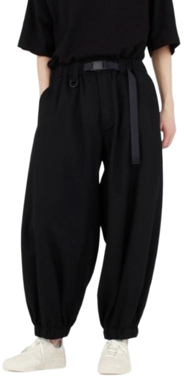 y-3-flannel-wide-relaxed-fit-pants-unisex-black-ip-5567