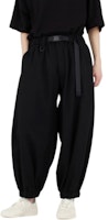 Y-3 Flannel Wide Relaxed Fit Pants Unisex Black IP5567 Y-3 Flannel Wide Relaxed Fit Pants Unisex Black IP5567