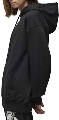 Y-3 Floral Print Hoodie Black Long Sleeve Pullover Relaxed Fit IN4335 Purchase Y-3 Floral Print Hoodie Black Long Sleeve Pullover Relaxed Fit IN4335