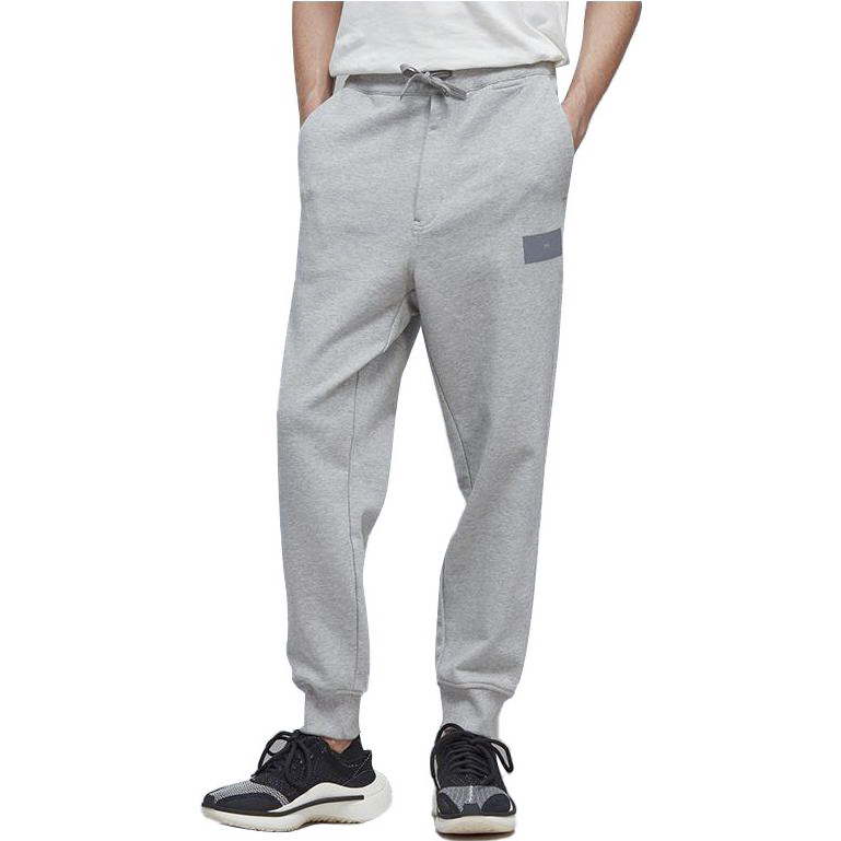 Shop Y-3 FT Cuff Pants Seluar Kasual Sweatpants Kelabu Cerah IB4809