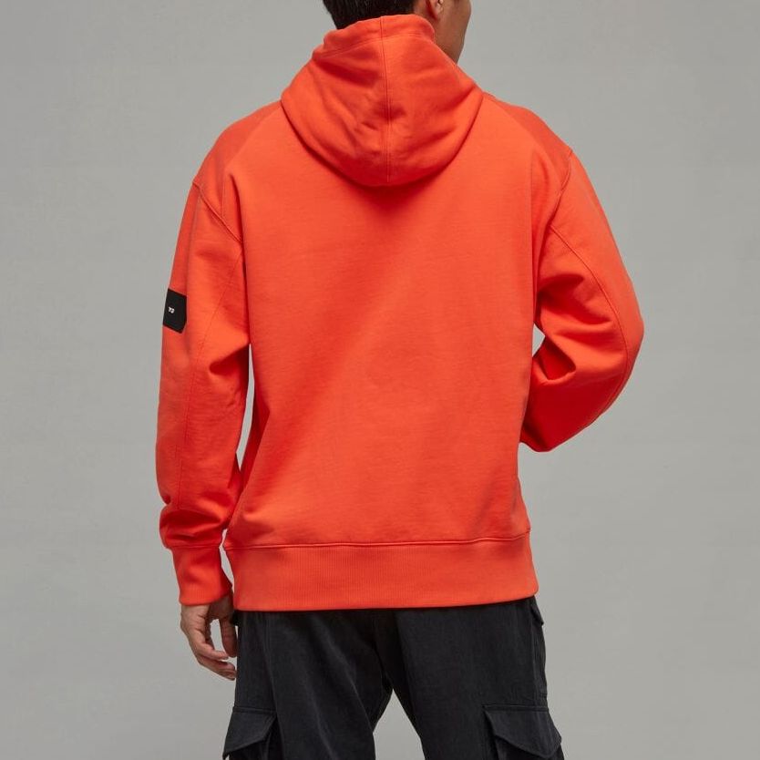 Details for Sudadera Y-3 FT Pullover en Naranja Sólido. IB4807