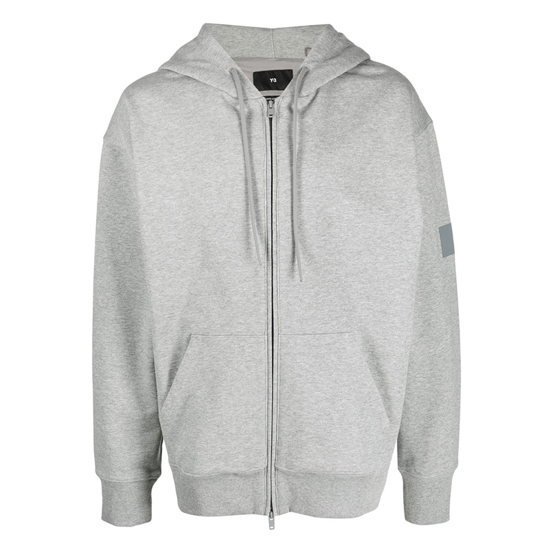 Buy Y-3 FT 連帽外套 淺灰色休閒運動夾克 IB4789
