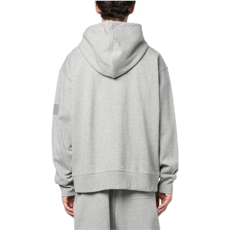 Shop Y-3 FT 連帽外套 淺灰色休閒運動夾克 IB4789