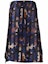 Buy Y-3 FW21 Abstract Print A-Line Midi Skirt Blue HB3368