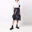 Lookbook Y-3 FW21 Abstract Print A-Line Midi Skirt Blue HB3368