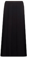 Y-3 FW21 Asymmetric Solid Color Midi Skirt Black H61956 Y-3 FW21 Asymmetric Solid Color Midi Skirt Black H61956
