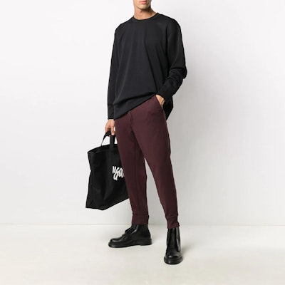 Y-3 FW21 背面标志男女同款黑色连帽卫衣 GK4355 Shop Y-3 FW21 背面标志男女同款黑色连帽卫衣 GK4355