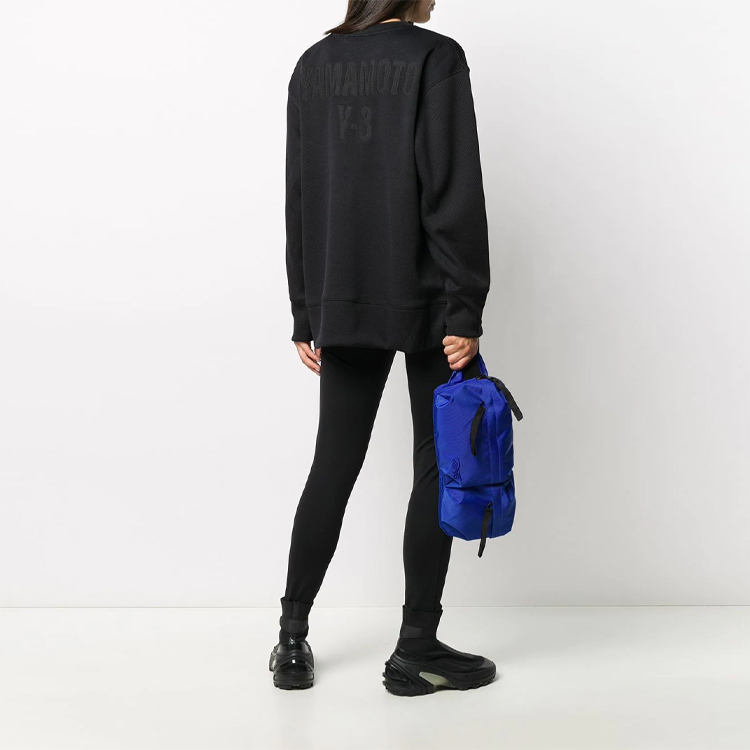 Purchase Y-3 FW21 背面标志男女同款黑色连帽卫衣 GK4355