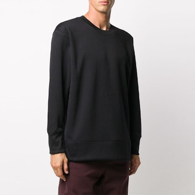 Y-3 FW21 背面标志男女同款黑色连帽卫衣 GK4355 Details for Y-3 FW21 背面标志男女同款黑色连帽卫衣 GK4355