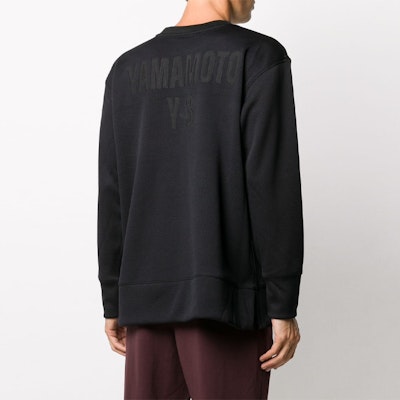 Y-3 FW21 背面标志男女同款黑色连帽卫衣 GK4355 Sizing Y-3 FW21 背面标志男女同款黑色连帽卫衣 GK4355