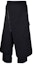 Buy Y-3 FW21 Black Asymmetric Layered Wide-Leg Pants HB3352