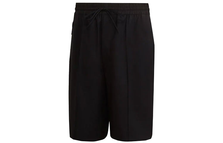 Y-3 FW21 Black Drawstring Shorts Casual Solid Color Design GV4254