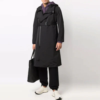 Y-3 FW21 블랙 후드 윈드브레이커 자켓 HB6318 Lookbook Y-3 FW21 블랙 후드 윈드브레이커 자켓 HB6318