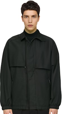 Y-3 FW21 ブラックジャケット 大きいポケット付き ターンダウンカラー仕様. HB3464 Details for Y-3 FW21 ブラックジャケット 大きいポケット付き ターンダウンカラー仕様. HB3464