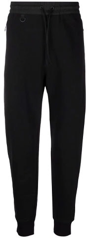 y-3-fw-21-black-slim-fit-drawstring-joggers-unisex-casual-pants-hb-3496