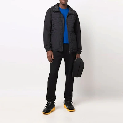 Chaqueta con Capucha Negra Y-3 FW21 Color Sólido HB3470 Lookbook Chaqueta con Capucha Negra Y-3 FW21 Color Sólido HB3470