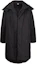 Order Y-3 FW21 Black Solid Color Long Down Jacket with Hood HB3335