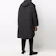 Purchase Y-3 FW21 Black Solid Color Long Down Jacket with Hood HB3335