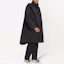 Details for Y-3 FW21 Black Solid Color Long Down Jacket with Hood HB3335
