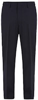 Y-3 FW21 Black Solid Straight-Leg Casual Pants DP0475 Y-3 FW21 Black Solid Straight-Leg Casual Pants DP0475