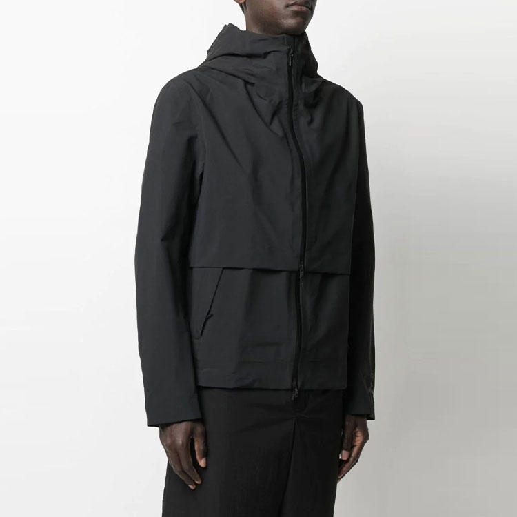 Purchase Y-3 FW21 Black Solid Zip-Up Hoodie Jacket GV6094