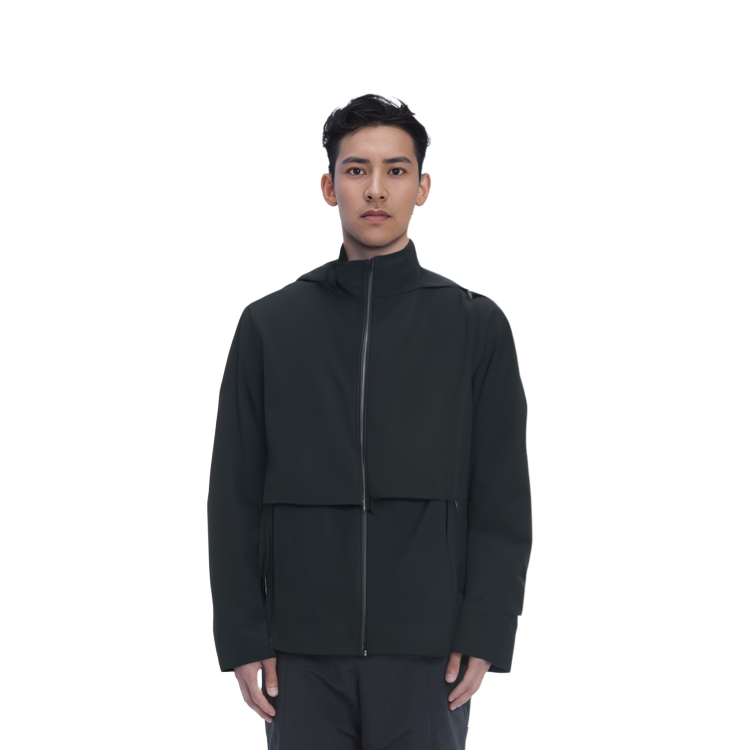 Sizing Y-3 FW21 Black Solid Zip-Up Hoodie Jacket GV6094