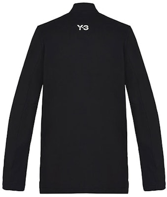 Y-3 FW21 Sweater Rajut Hitam Zip Pullover. DP0513 Lookbook Y-3 FW21 Sweater Rajut Hitam Zip Pullover. DP0513