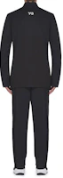 Purchase Y-3 FW21 黑色拉鍊套頭針織毛衣。 DP0513