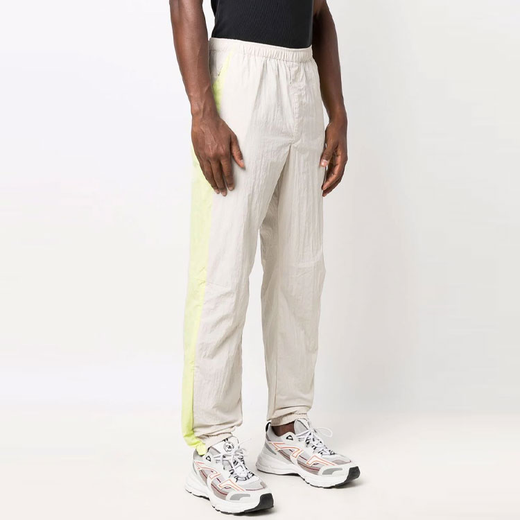 Shop Y-3 FW21 拼色運動長褲 白色 HB6334