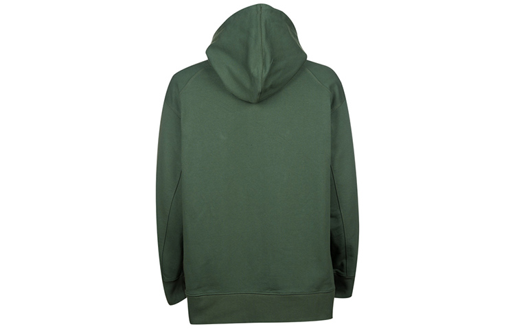Lookbook Y-3 FW21 Embroidered Logo Pullover Sweatshirt Dark Green HF7069