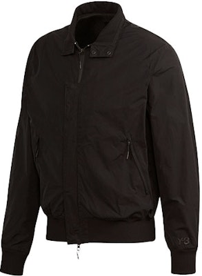 Y-3 FW21 Embroidered Logo Zip-Up Jacket Black Outerwear. FN3405 Order Y-3 FW21 Embroidered Logo Zip-Up Jacket Black Outerwear. FN3405