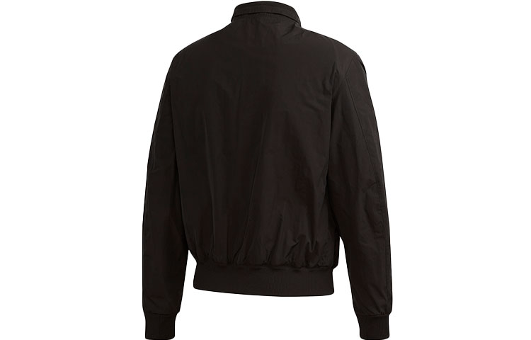 Lookbook Y-3 FW21 Embroidered Logo Zip-Up Jacket Black Outerwear. FN3405