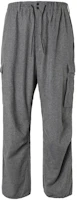 Lookbook Y-3 FW21 Gray Drawstring Straight-Leg Cargo Pants HB3392