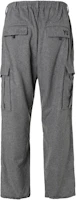 Shop Y-3 FW21 Gray Drawstring Straight-Leg Cargo Pants HB3392