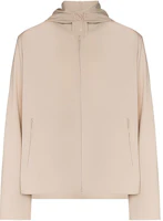 Y-3 FW21 Khaki Logo Zip-Up Drawstring Jacket. GV4136 Y-3 FW21 Khaki Logo Zip-Up Drawstring Jacket. GV4136