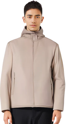 Y-3 FW21 Khaki Logo Zip-Up Drawstring Jacket. GV4136 Details for Y-3 FW21 Khaki Logo Zip-Up Drawstring Jacket. GV4136