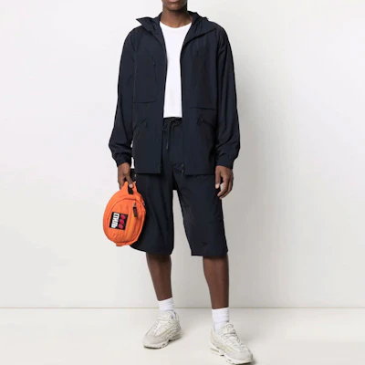 Y-3 FW21 Lightweight Grid Zip Windbreaker Navy Blue Jacket GV4232 Lookbook Y-3 FW21 Lightweight Grid Zip Windbreaker Navy Blue Jacket GV4232