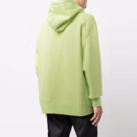 Purchase Y-3 FW21 Logo Hoodie Green Yellow Pullover Basics HB3446