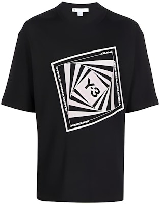 Y-3 2021秋冬 ロゴプリント ルーズフィット クルーネック 半袖Tシャツ メンズ ブラック HB3330 Buy Y-3 2021秋冬 ロゴプリント ルーズフィット クルーネック 半袖Tシャツ メンズ ブラック HB3330