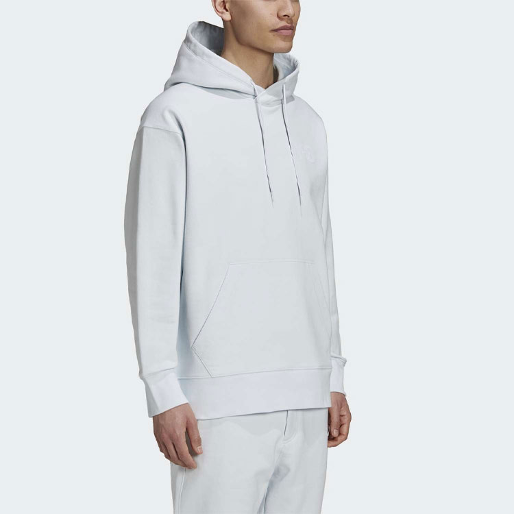 Lookbook Y-3 FW21 Logo Pullover Hoodie Light Blue HB3448