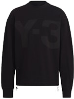 Y-3 FW21 Logo Pullover Sweatshirt Black. GV4208 Y-3 FW21 Logo Pullover Sweatshirt Black. GV4208