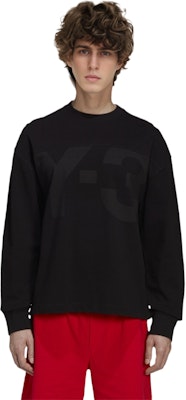 Y-3 FW21 标志黑色套头衫卫衣. GV4208 Lookbook Y-3 FW21 标志黑色套头衫卫衣. GV4208