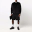 Lookbook Y-3 FW21 Logo 絨布圓領套頭衫 男女適用 黑色 HB3339