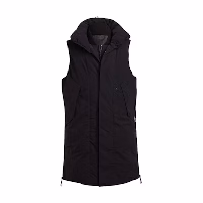 Y-3 FW21 Long Padded Vest Black HB3337
