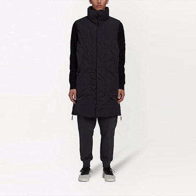 Y-3 FW21 Rompi Panjang Hitam Berlapis Tebal HB3337 Lookbook Y-3 FW21 Rompi Panjang Hitam Berlapis Tebal HB3337